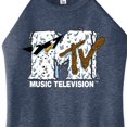 thumbnail image 3 of MTV - Snowman Logo - Juniors High Neck Tank Top, 3 of 5