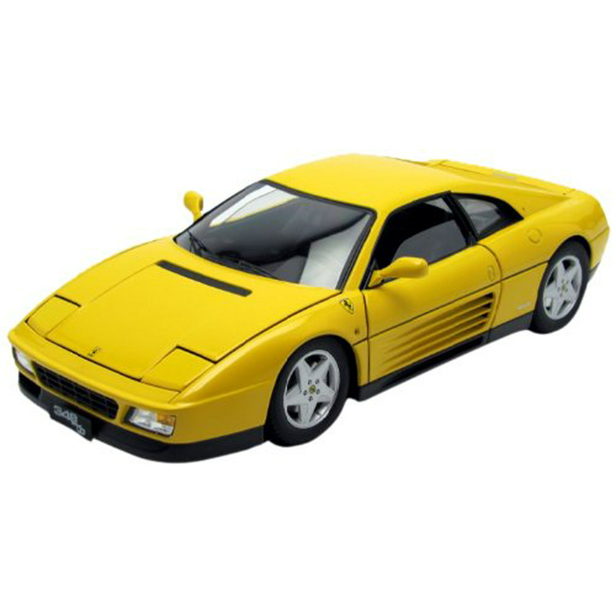 Hot wheels V7437 1989 Ferrari 348 TB Yellow Elite Edition 1/18
