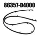thumbnail image 2 of Front Bumper Hood Seal Strip Rubber Trim 86357-D4000 for Kia Optima, 2 of 5