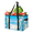 Multicolor 3, variant on CURLYOOT Seashell Bow Sea Themed Reusable Grocery Bag, Foldable Shopping Tote Bag with Reinforced Handles, Large Kitchen Grocery Bags for Shopping Groceries Picnic