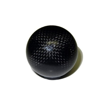 Mazda 3 Carbon Fiber Hood - 10x1.25mm THREADED (NO adapters) 5 speed Round Ball Type-R Type-S in REAL Hand-Laid Carbon Fiber Selector Shift Knob for Mazda 3 Miata MX3 MX5 MX6 Eunos Prot\xe9g\xe9 5 323 626 Mazdaspeed JDM