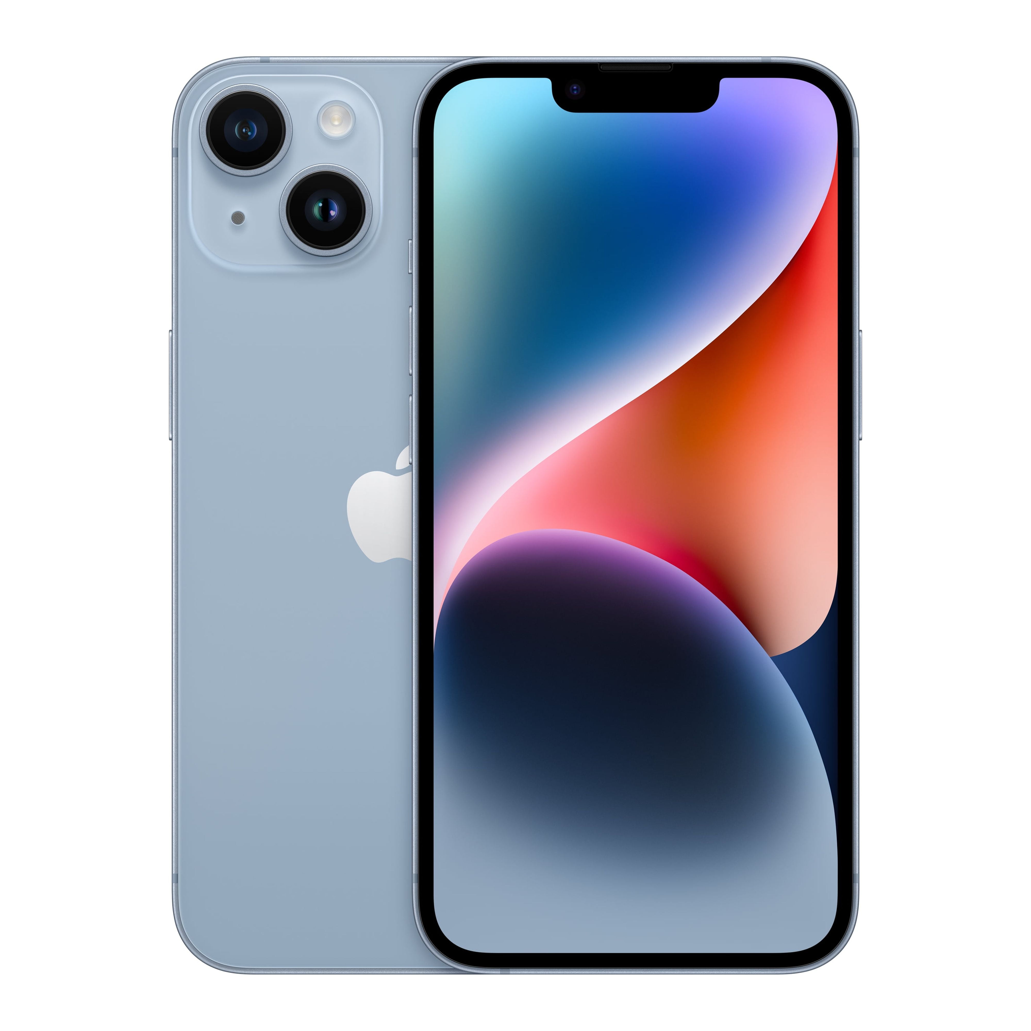 Straight Talk Apple iPhone 14, 128GB, Blue - Prepaid Smartphone [Locked to Straight Talk]