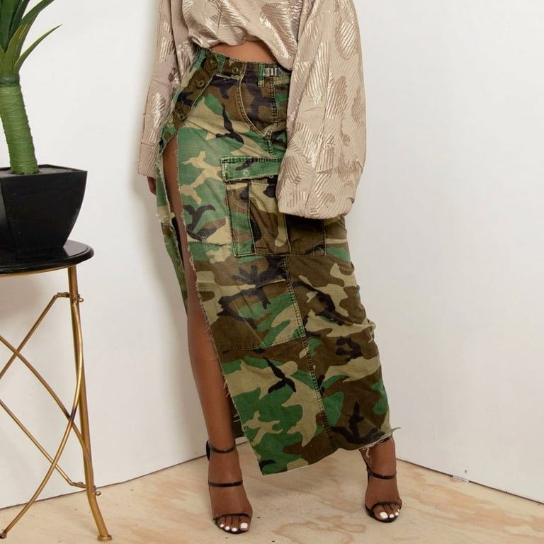 Camouflage skirt xxl best sale