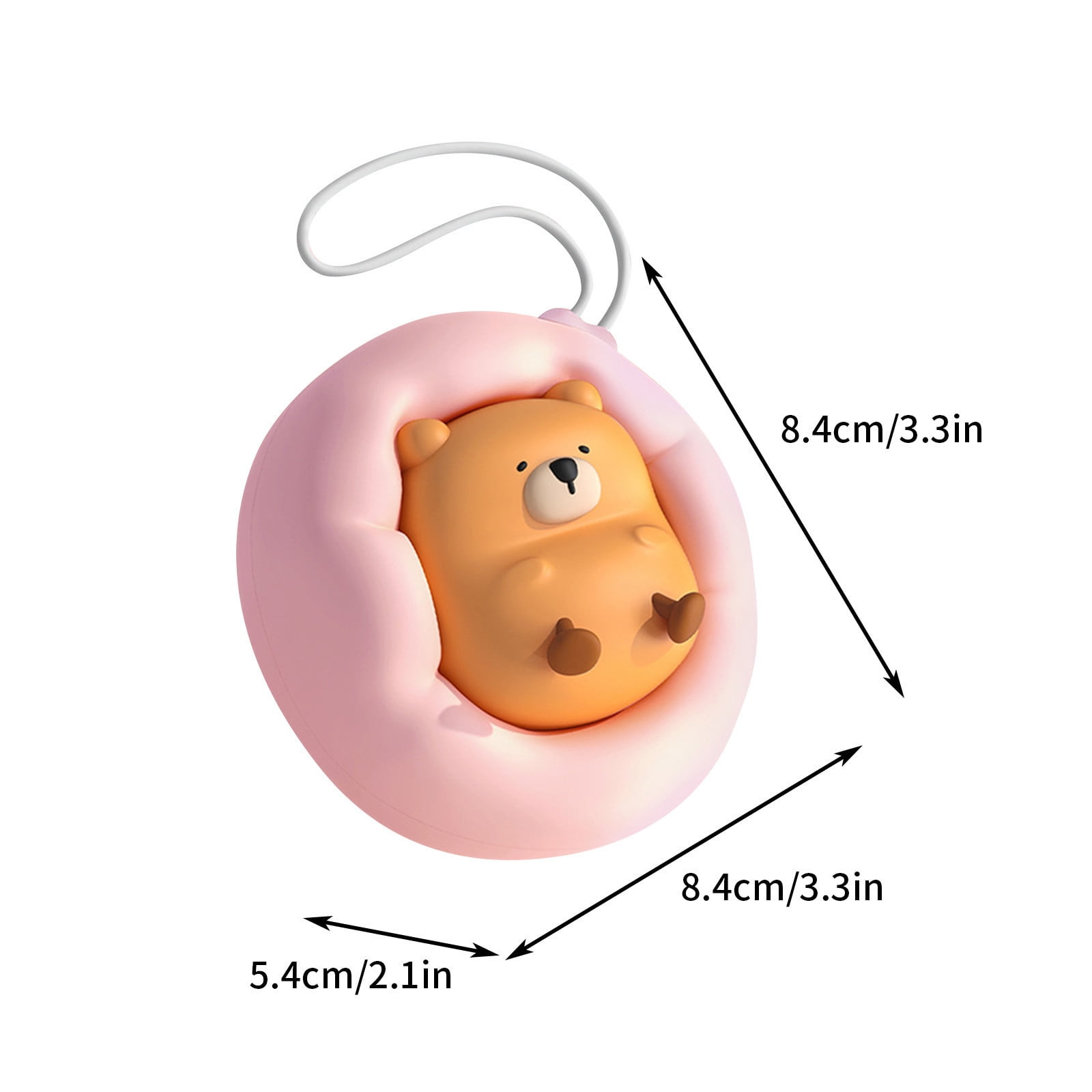 Winter Clearance! Tunhigl Handheld Hand Warmer USB Charging Portable Hand Warmer Delivery Lanyard Warm Hand Winter Gift