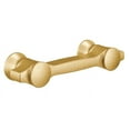 thumbnail image 2 of Moen YB0307BG Flara Decorative Cabinet Drawer Pull with 3-Inch Centers, Brushed Gold, 2 of 2