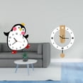 thumbnail image 2 of Reloj de pared,Reloj de pared silencioso y decorativo que no hace tictac,Reloj de pared,Reloj de pared decorativo para baño y dormitorio.,Reloj de pared redondo silencioso y sin tictac,regalo, 2 of 8