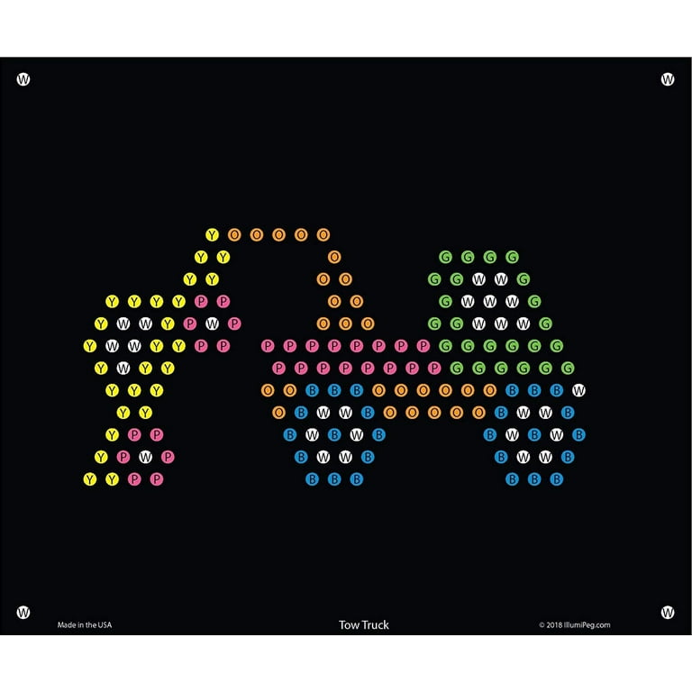 Lite Brite Refills for Ultimate Classic Magic Screen Toy 7x8