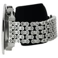 thumbnail image 3 of Mens New Diamond Watch Illusion Dial Fully Iced Band 3 Row 50mm 2 Ct., 3 of 7