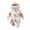 style-03 White, variant on Gubotare Baby Girl Winter Clothes Baby Fleece Jumpsuits Infant Bear Ear Snowsuit Newborn Hooded Romper Warm Coat Size 9 12 Months (White,9-12 Months)