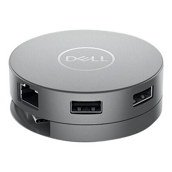 Dell Mobile Adapter DA310 - Multiport adapter - USB-C - VGA, HDMI, DP, USB-C - 1GbE - for P/N: TRIBUTO_ADLP_2301_2200