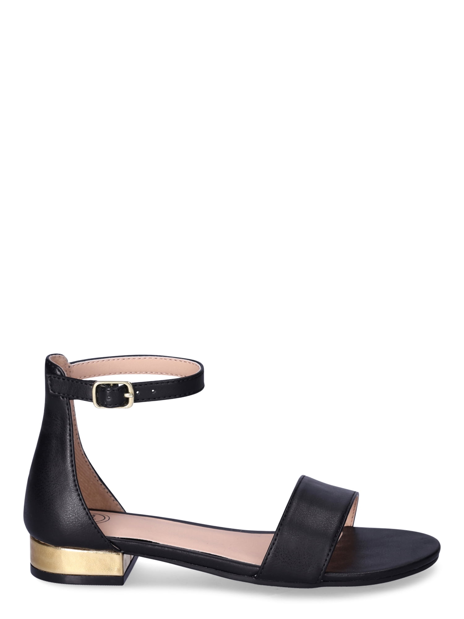 Wonder Nation Little Girl & Big Girl Low Heel Dress Shoes