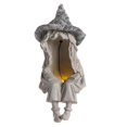 thumbnail image 1 of Estatua De Bruja Solar, Adorno De Bruja De Resina Led De Halloween Para Decoración De Jardín De Halloween Inevent HA037392-00, 1 of 6