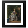 thumbnail image 2 of Jean-Baptiste Charpentier 15x18 Black Modern Framed Museum Art Print Titled - Portrait of Marie Therese Louise of Savoy, Princess of Lamballe (1749-1792), 2 of 5