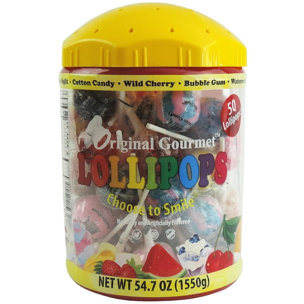 Original Gourmet Lollipop Tub (54.7 Ounce)