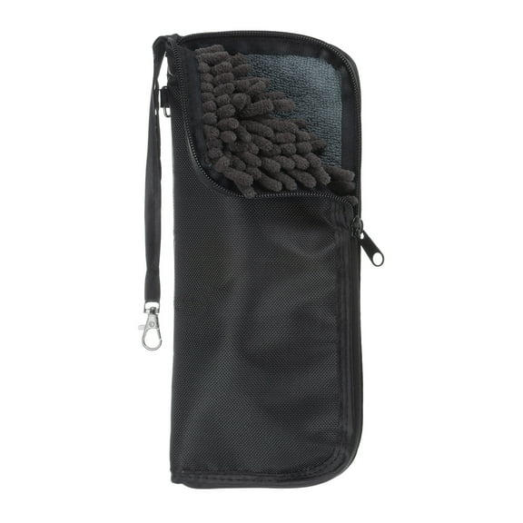Umbrellas Bags for Wet Travel Umbrellas 4.9"x11" Portable Cover Carry Storage Sleeve Black/Grey