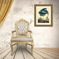 thumbnail image 3 of Audubon, John James 25x32 Gold Ornate Wood Framed with Double Matting Museum Art Print Titled - Great Blue Heron, 3 of 4