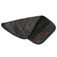 thumbnail image 4 of Armrest Storage Pad, Practical Armrest Storage Cover Waterproof Convenient  For Outdoor For Car Red Line On Black,Black Line On Black,White Line On Black, 4 of 8
