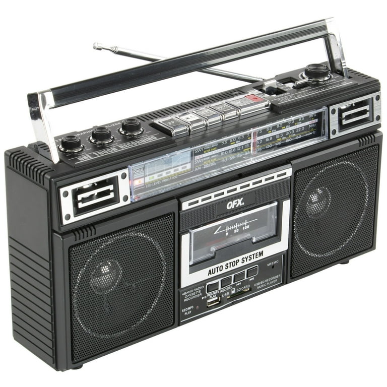 Amazon.com: QFX J-220BT Boombox MP3 Conversion from Radio to