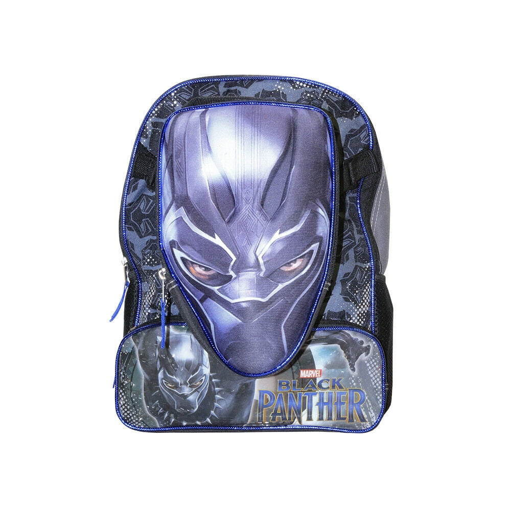 Marvel Black Panther 16 inch Backpack with Detachable Molded Lunch Box