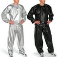 thumbnail image 2 of CAROOTU Heavy Duty Sauna Sweat Suit Exercise Gym Suit Fitness Weight Loss Anti-Rip, 2 of 6