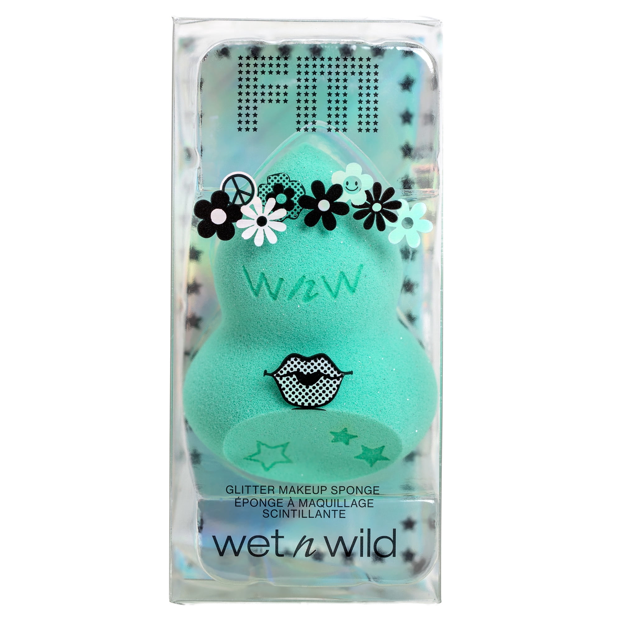 wet n wild Fantasy Makers Glitter Makeup Sponge, Hippie