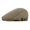 Coffee, variant on Beret Cap British Style Retro Striped Flat Top Short Brim Decorate Breathable Men Plaid Flat Newsboy Hat for Reunion