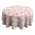 thumbnail image 4 of Fall Leaves Round Tablecloth 60" X 60",Wrinkle Wipeable Table Cloth for Kitchen Dining Room Picnic Patio Party, 4 of 6