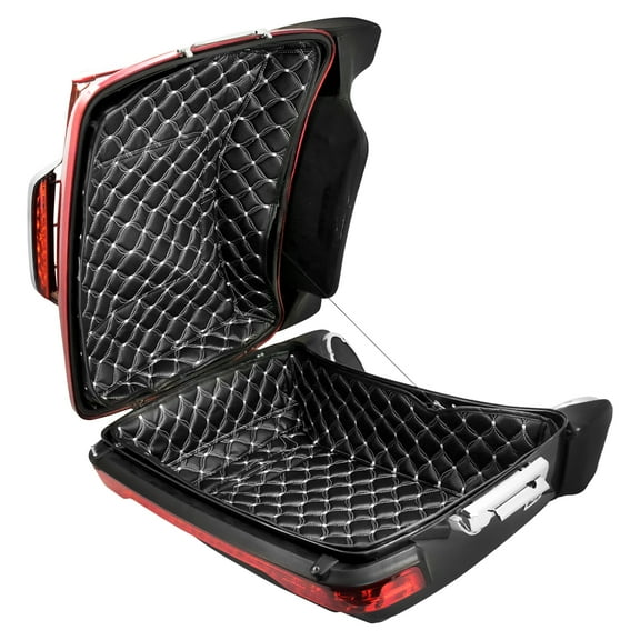 King Tour Pak Trunk Insert Carpet Liner Fit For Harley Touring Glide FLH 2014-UP