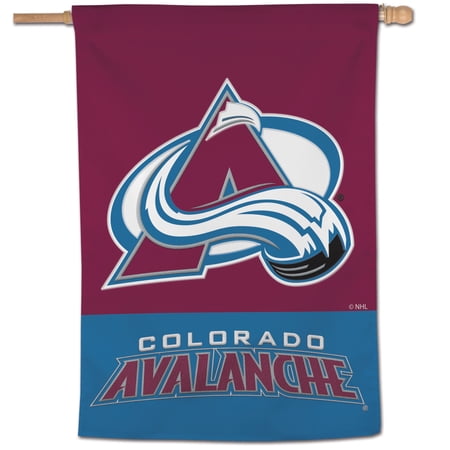 WinCraft Colorado Avalanche 28 x 40 Applique Vertical Banner