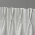 thumbnail image 6 of Exclusive Home Sateen Twill Woven Room Darkening Blackout Pinch Pleat/Hidden Tab Top Curtain Panel Pair, 63" Length, Vanilla, 6 of 6