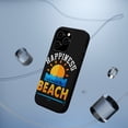 thumbnail image 5 of DistinctInk Tough Case for Apple iPhone 14 Pro MAX (6.7" Screen), Compatible with MagSafe Charging - Happiness Is A Day At The Beach, 5 of 6