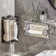 thumbnail image 2 of Self-Contained Suction Cup Corrugated Wall Organizer, Ins Style, 2 of 5