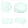 thumbnail image 3 of 1 Pc Women Convenient Flower Cosmetic Bag for Vacation Outdoor Activities Green EVA, 3 of 4