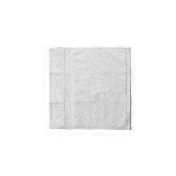 Toalla Facial Dormireal 4 Pzs Blanca 100% Algodón 34x34cm