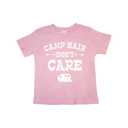 

Inktastic Camp Hair Don t Care RV Gift Toddler Toddler Girl T-Shirt