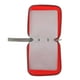 thumbnail image 3 of Estuche para CD con capacidad para 40 unidades, organizador flexible para DVD, VCD y DVD rojo, 3 of 9