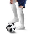 thumbnail image 2 of Men Sport Over Knee High Sock Baseball Hockey Football Soccer Long Sports Socks, 2 of 23