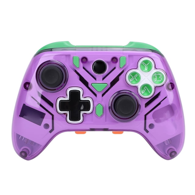 BT Game Controller,Switch WL Controller with Hall Trigger RGB Light Burst for , PC, OS X, and Steam Deck, 2.4G WL with USB Cable