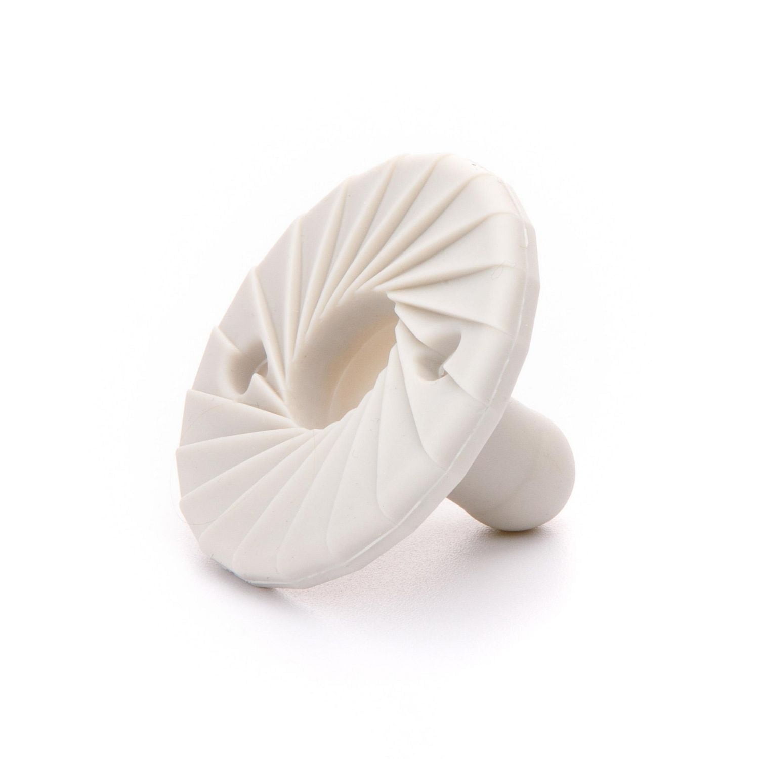 Doddle & Co - Bébé, nourrisson - Sucette en silicone Tokyo Pop - Étape 1 - Forme naturelle - Paquet de 2 - Colombe / Charbon