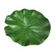 thumbnail image 2 of Juego de 10 hojas flotantes artificiales de nenúfar para estanques y fuentes de agua, plástico impermeable, color verde, 13 cm, 18 cm, 28 cm., 2 of 6