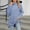 Light Blue, variant on Oplxuo Womens Turtleneck Ribbed Loose Sweatshirts Pullover Long Sleeve Split Hem Tunic Tops 2025 Fall Clothes