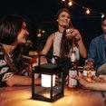 thumbnail image 3 of Outdoor Table Lamp, Brightness LED Lantern, Nightstand Rechargeable Solar Lamp, 3 of 5