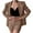Khaki, variant on UYISJ Blazer Sets Women 2 Piece Outfits Business Casual Outfits Dressy Casual Pant Suits Plus Size Wide Pants Suit Set Khaki L
