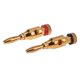 thumbnail image 5 of Conectores Cable de datos Conectores de Cable de altavoz de Audio Musical con enchufes de plátano chapados en oro de 2 uds Likrtyny Para estrenar, 5 of 8