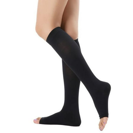 1 Pair 30-40mmHg Medical Compression Stockings Medical Compression Open ...