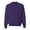 Deep-Purple 1PCS, variant on Unisex NuBlend Crewneck Sweatshirt 50/50 Cotton/Polyester Pullover Fleece Sweater, Casual Plain Sweatshirt Classic Fit (Black 1PCS, L)
