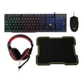 thumbnail image 1 of Kit de Teclado Gamer Yeyian Hydra, Mecánico, RGB. Incluye Mouse Gamer, Audífonos Tipo Diadema y MousePad. Yeyian YKH-20708, 1 of 10