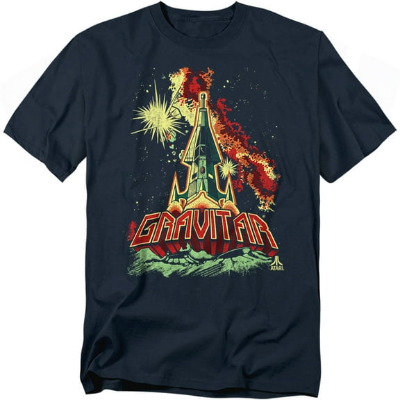 Atari T-Shirt Blast Off Unisex Graphic Tee For Men & Women