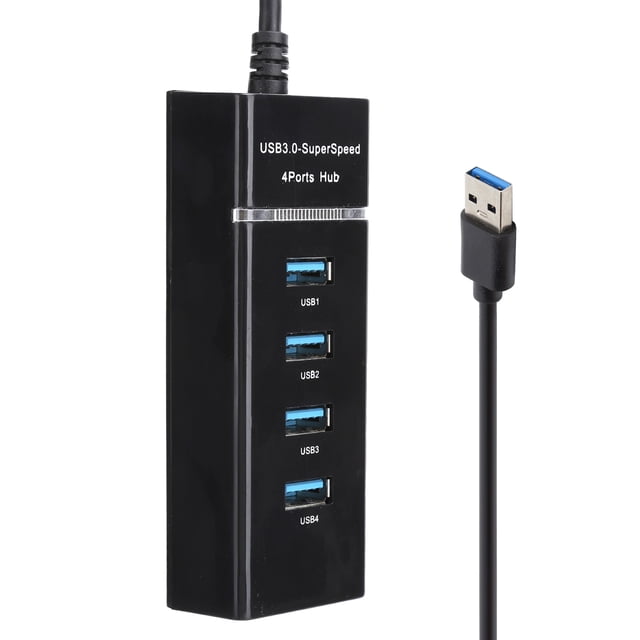Cable adaptador extensor USB 3.0 de 1 a 4 puertos macho a hembra para PC y portátil