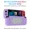 Purple, variant on SOATUTO Silicone Case for Nintendo Switch OLED Model 2021, Soft Lightweight Ergonomic Grip Protective Cover with Shock-Absorption and Anti-Scratch Design for Switch OLED Console 7.0"